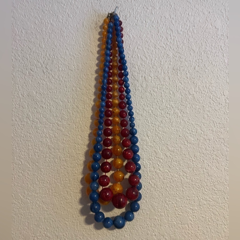 Three Vintage Inspired Beaded Necklaces